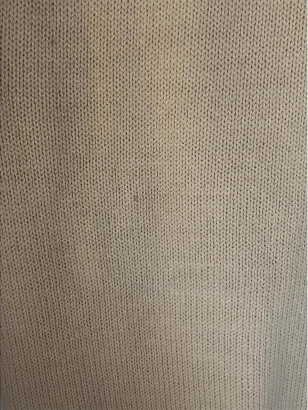 Gianfranco Ruffini Wool Sweater Vest Ivory Large - Picture 7 of 8